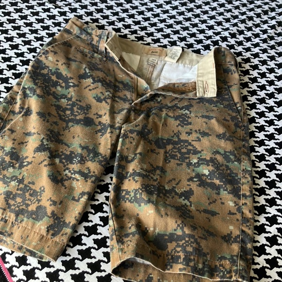 J Crew Indigo Chino Shorts - Picture 1 of 3